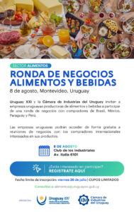 Ronda de Negocios en Alimentos y Bebidas